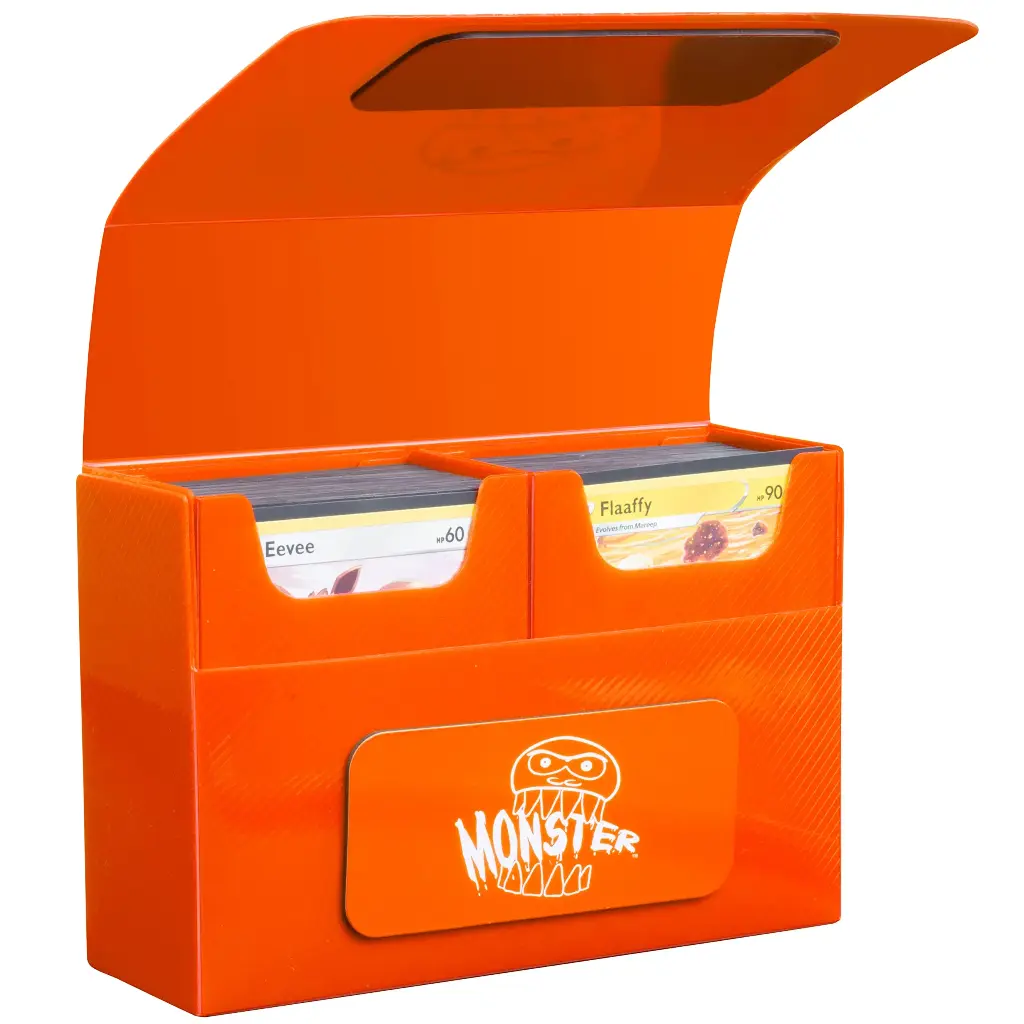 Monster Protectors Double Deck box -Matte Orange