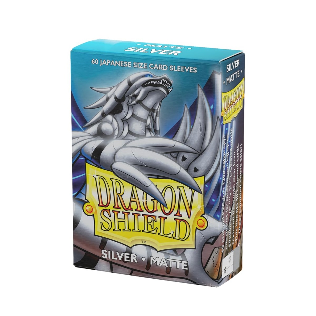 Dragon Shield Japanese Silver 60ct