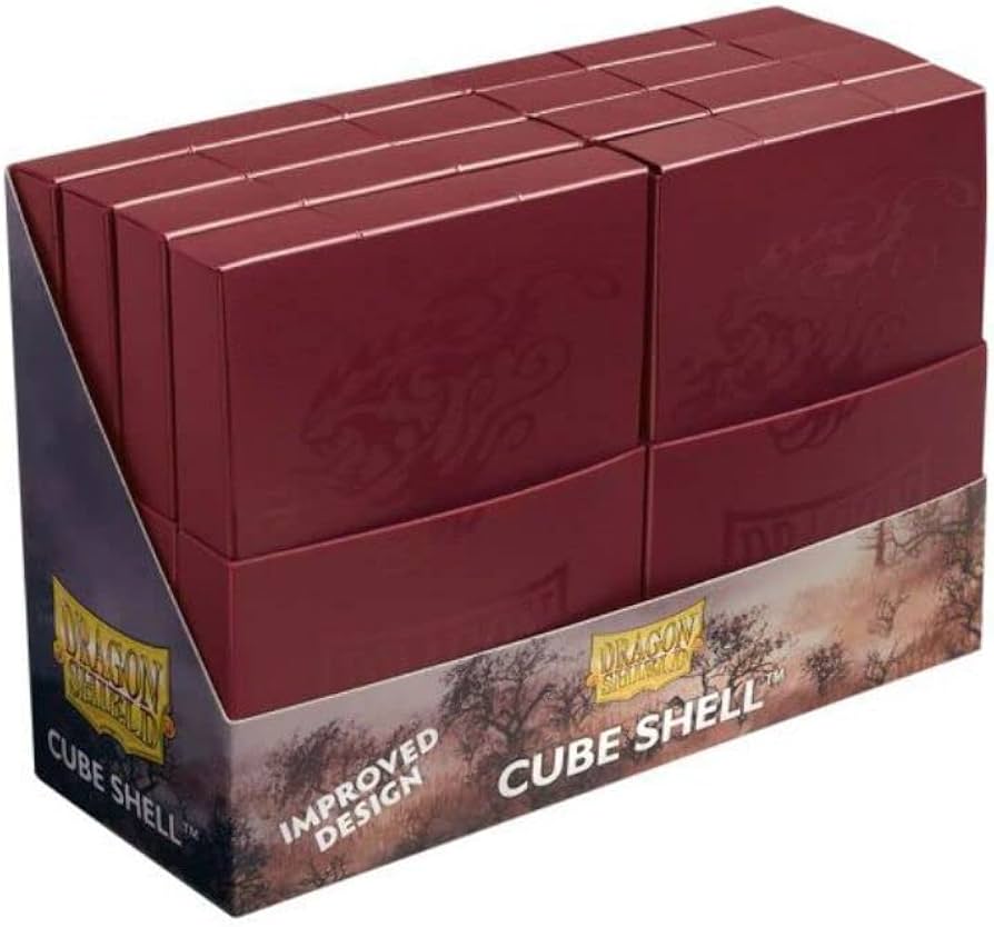 Dragon Shield Cube Shell - Blood Red