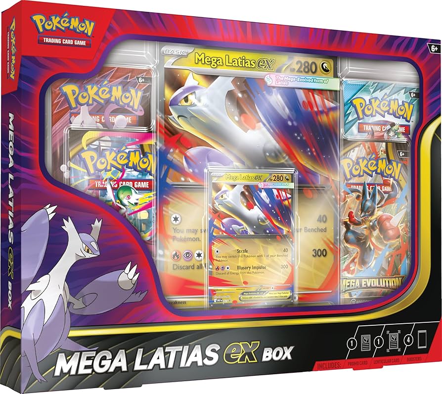 Pokémon TCG: Mega Evolution Enhanced Mega Latias ex Box -English