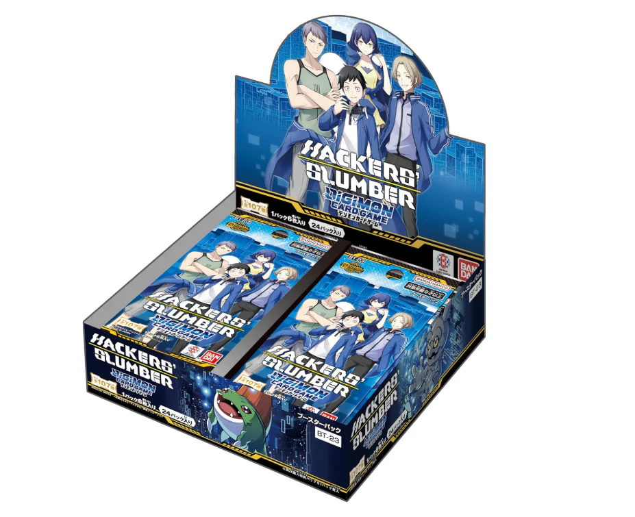 Digimon Card Game: Hackers´Slumber  (BT-23) Booster Box 24ct 
