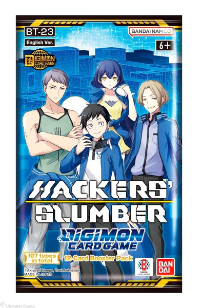 Digimon Card Game: Hackers´Slumber (BT-23) Booster