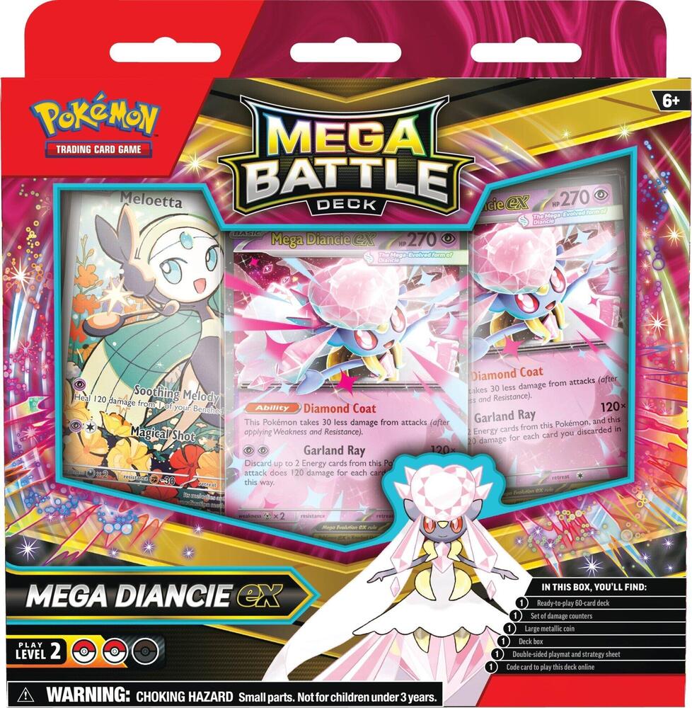Pokemon TCG: Mega Battle Deck (Mega Diancie ex )