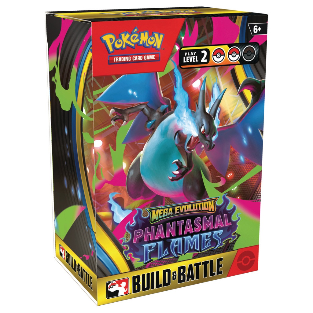 Pokémon TCG: Mega Evolution 2 - "Phantasmal Flames" Build & Battle Box. - ENGLISH