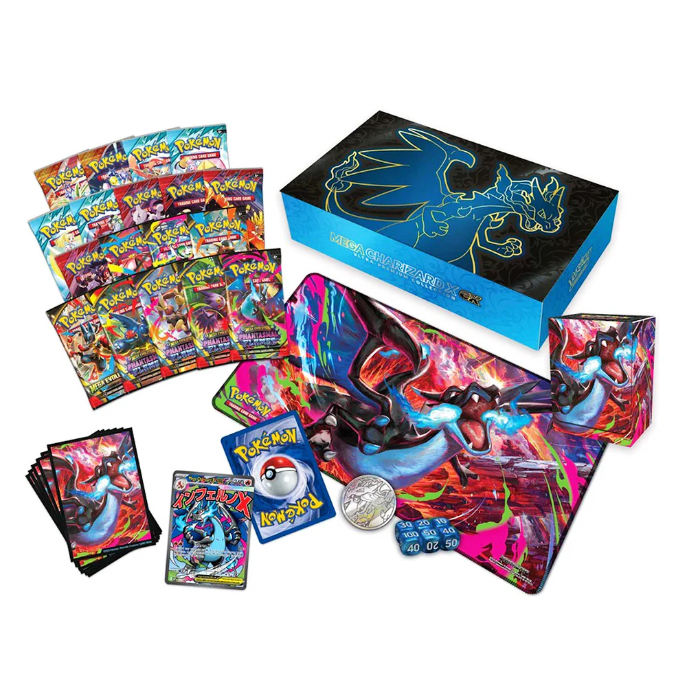 Pokemon TCG: Mega Charizard X EX Ultra-Premium Collection -English