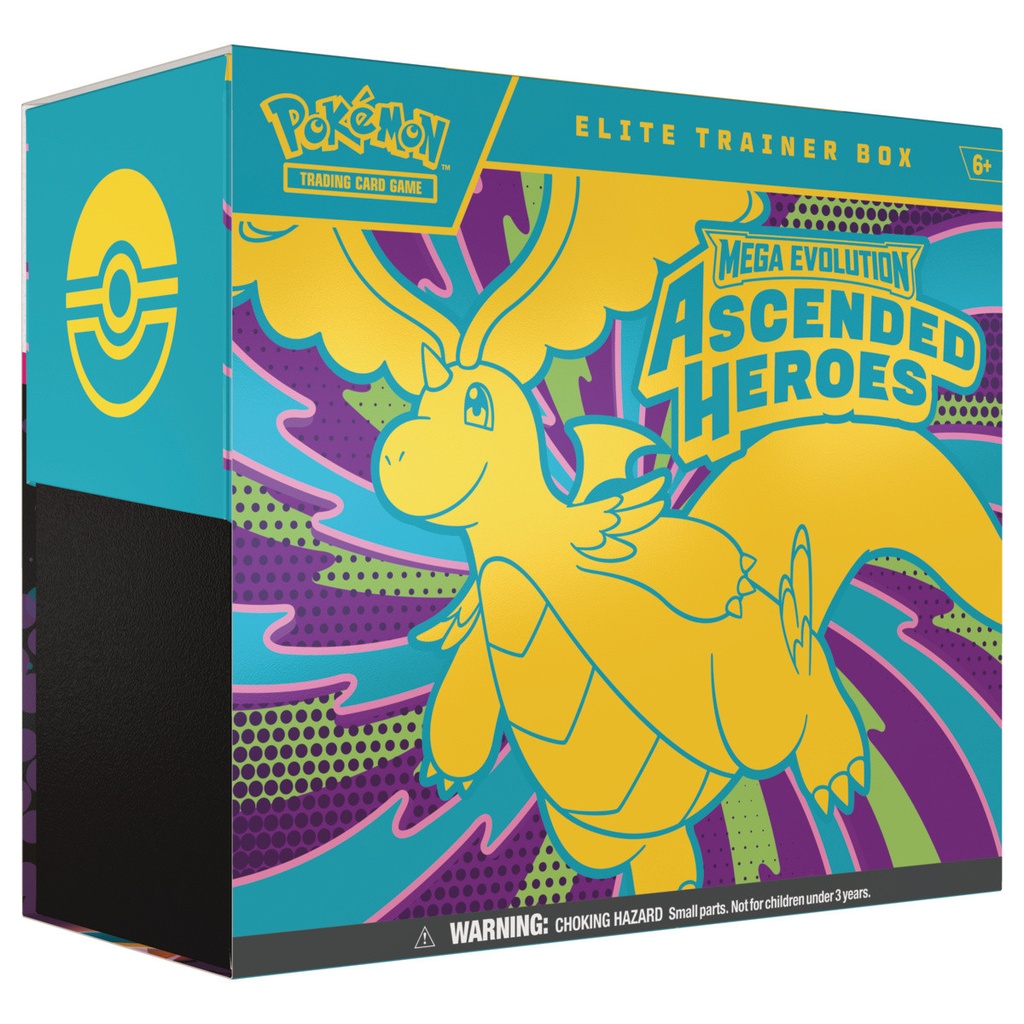 Pokémon TCG: Mega Evolution 2.5 - "Ascended Heroes" Elite Trainer Box. - ENGLISH