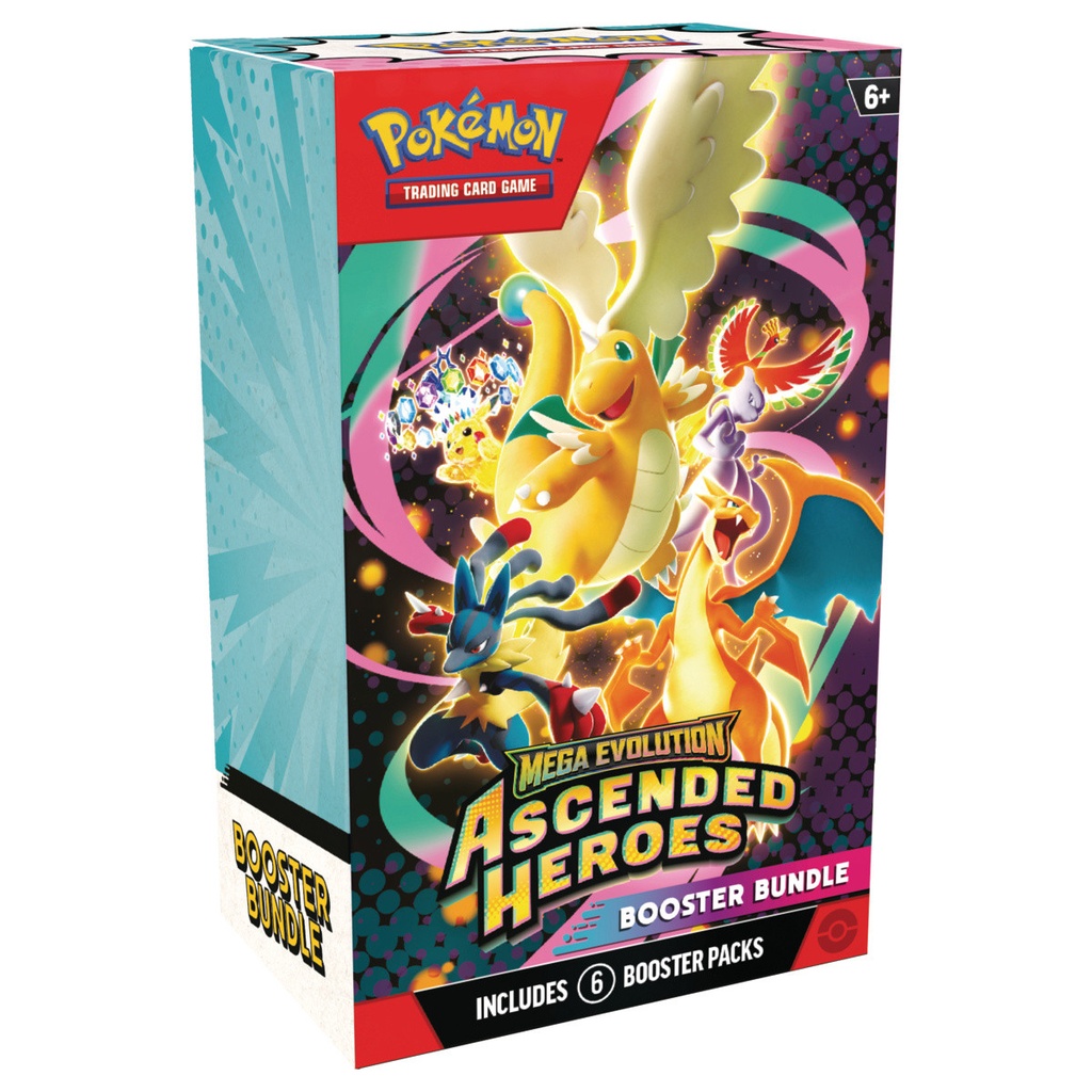 Pokémon TCG: Mega Evolution 2.5 - "Ascended Heroes" Booster Bundle - ENGLISH