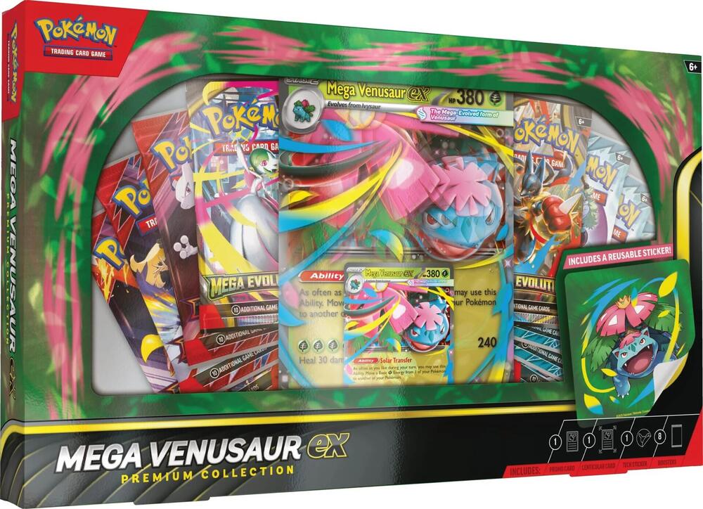 Pokemon TCG: Mega Venusaur ex Premium Collection -ENGLISH-
