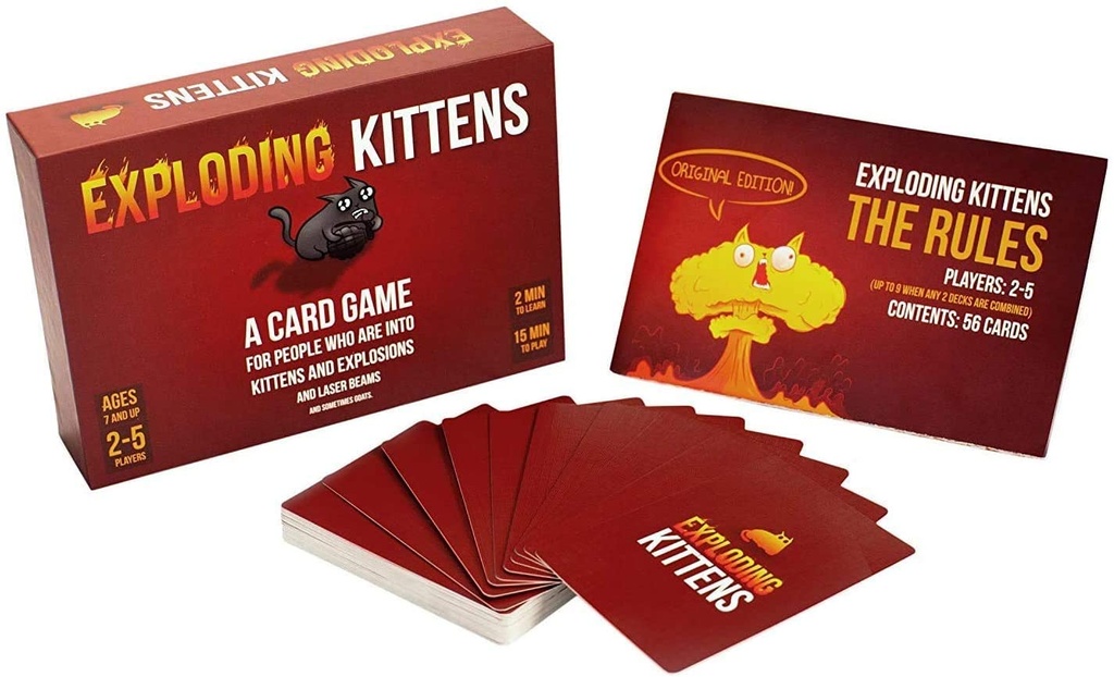 Exploding Kittens Edición Original 