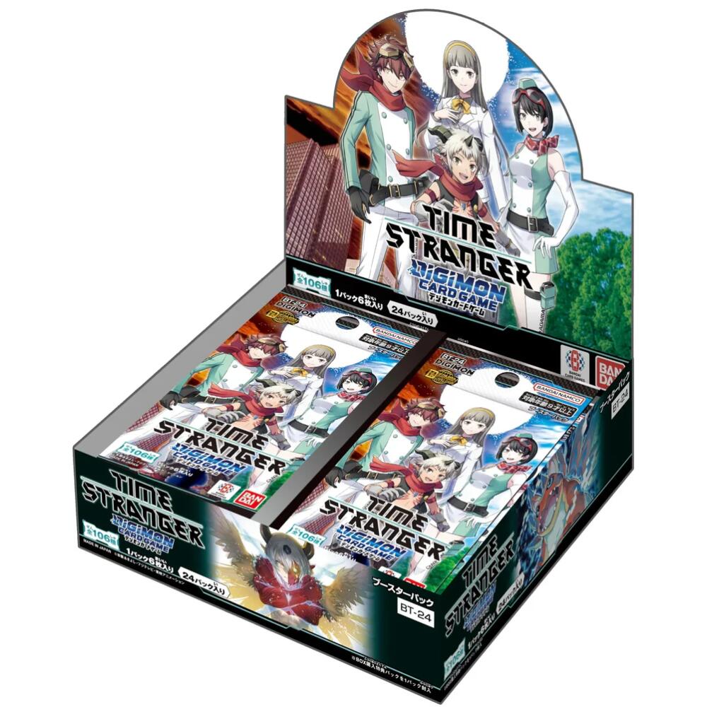 Digimon TCG: Booster Box Display TIME STRANGER (BT-24) (24ct)