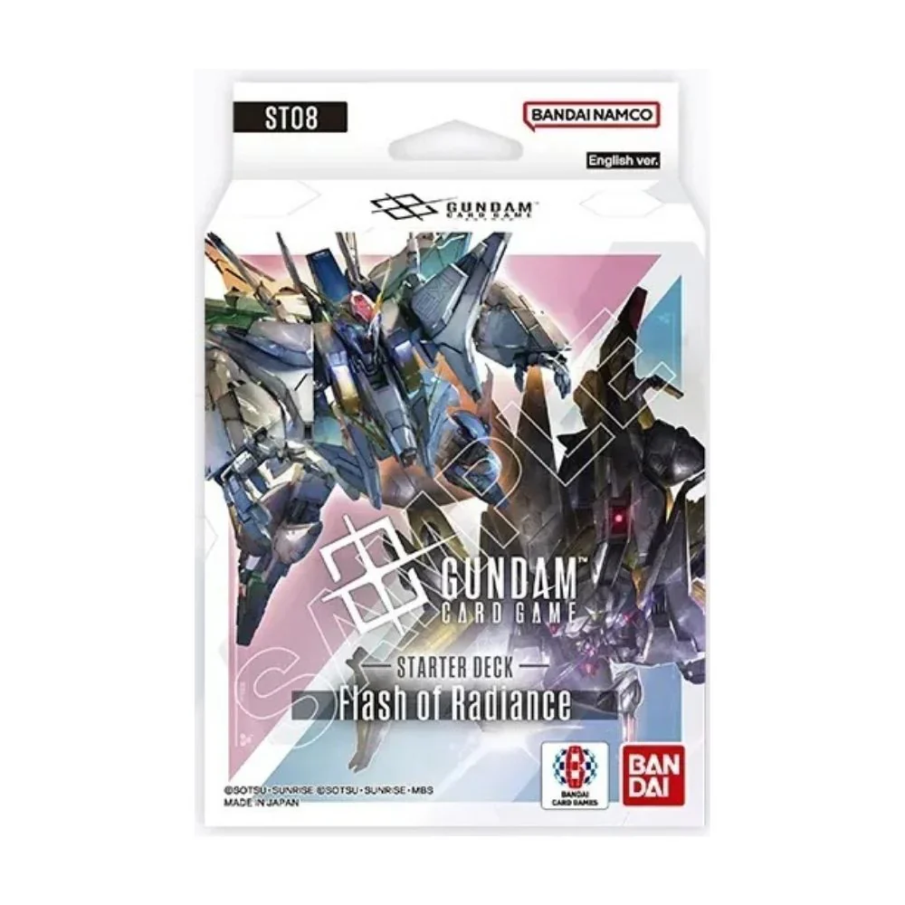 Gundam Card Game: Starter Deck Display- 08 Flash of Radiance [ST08]