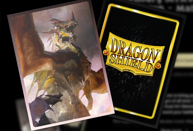 Dragon Shield Standard Size Sleeves Dual Art Matte 100ct. - Legendary Series - The Ur-Dragon
