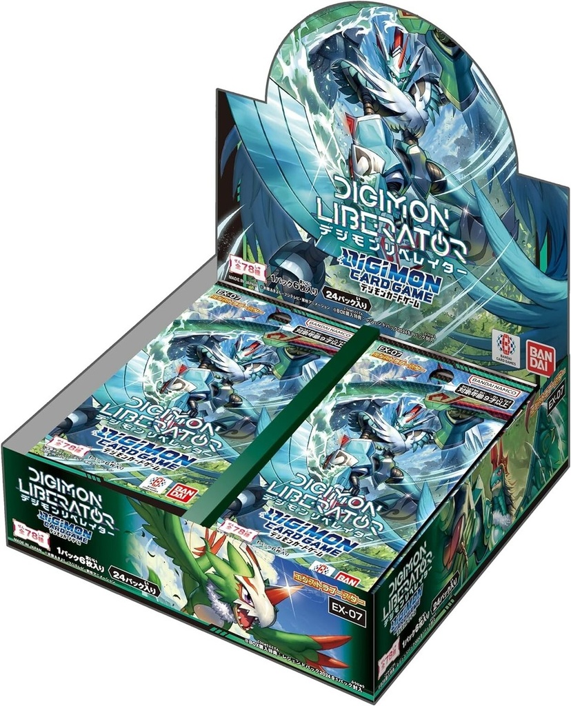 Digimon TCG: Extra Booster Box Display -DAWN OF LIBERATOR - (EX-11) 