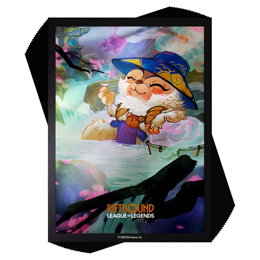 Card Sleeves: Riftbound- Spiritforged- 'Spirit Blossom Teemo' Art (100 ct)