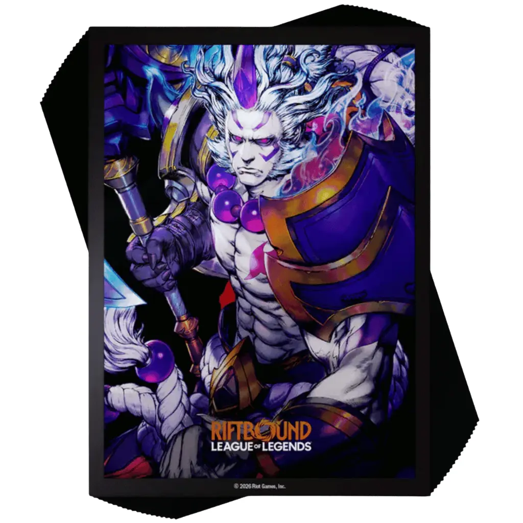 Card Sleeves: Riftbound- Spiritforged- 'Spirit Blossom Darius' Art