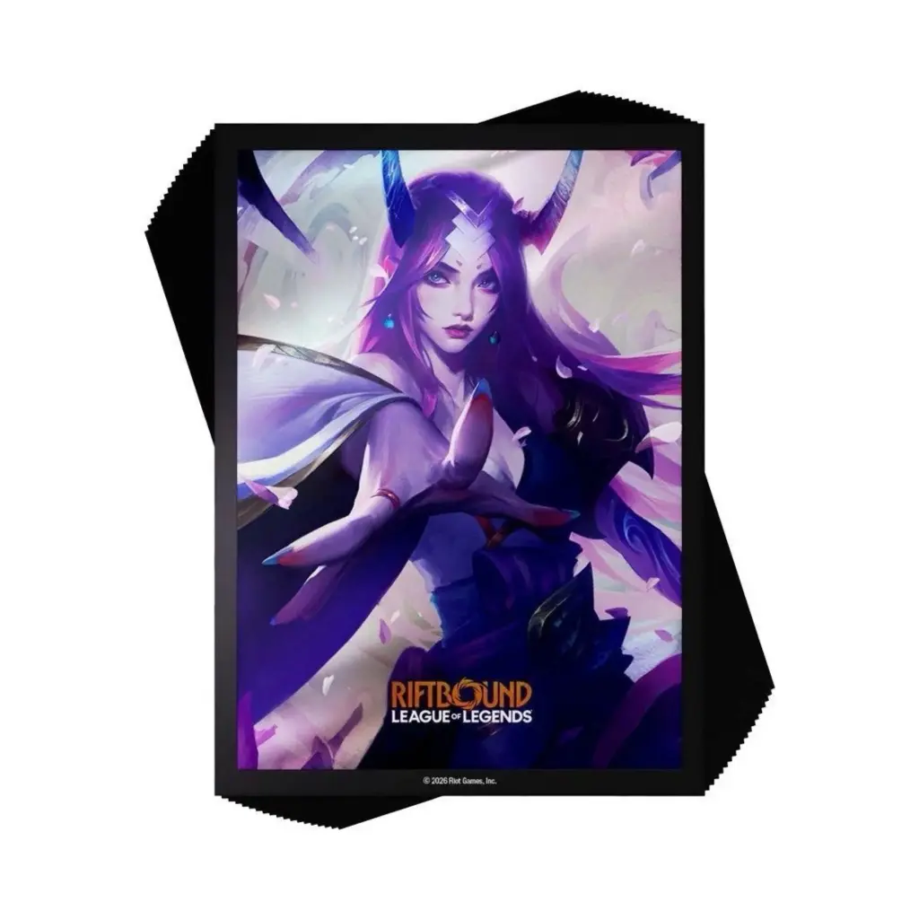 Card Sleeves: Riftbound- Spiritforged- 'Spirit Blossom Irelia' Art