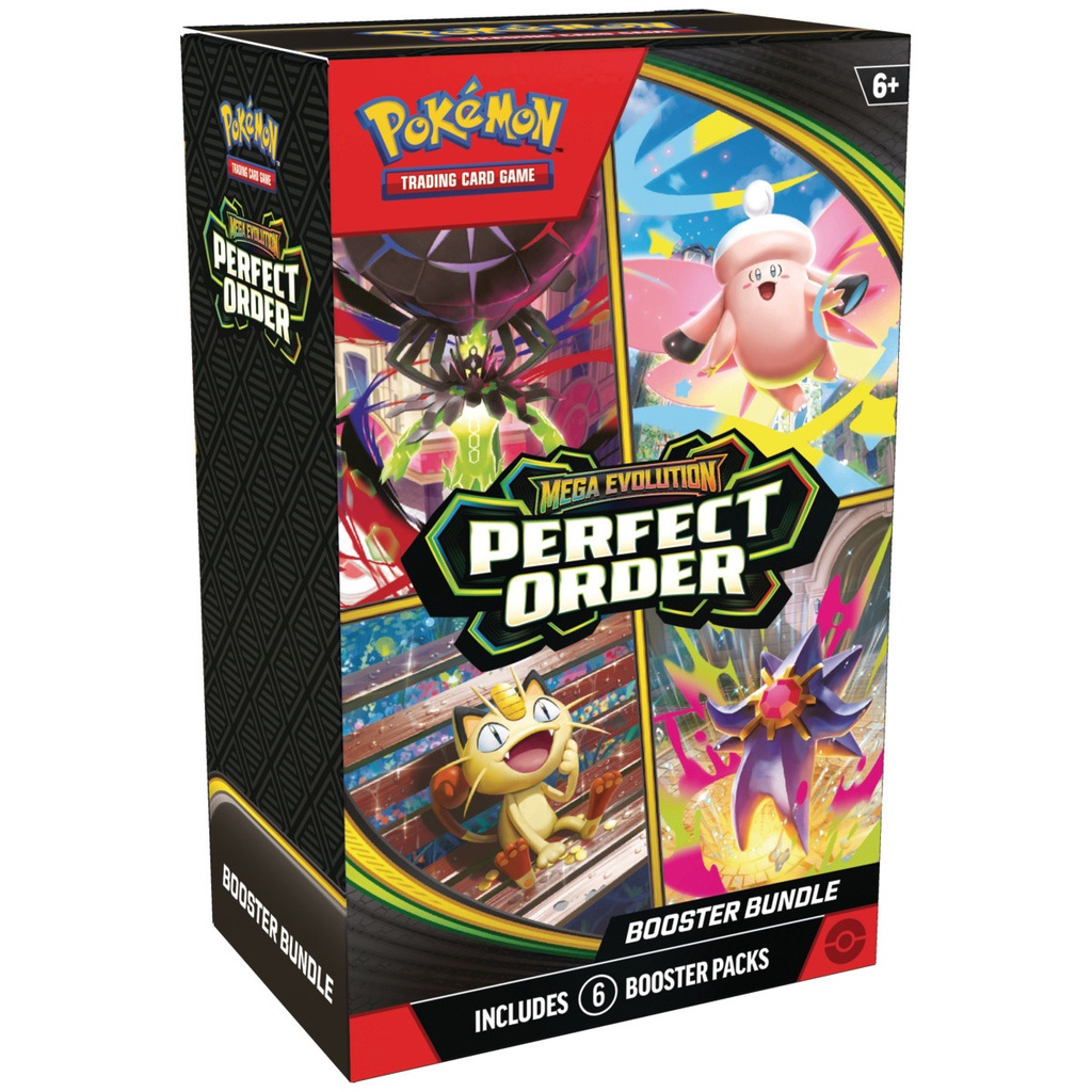 Pokémon TCG: Mega Evolution 3 - "Perfect Order" Booster Bundle - ENGLISH