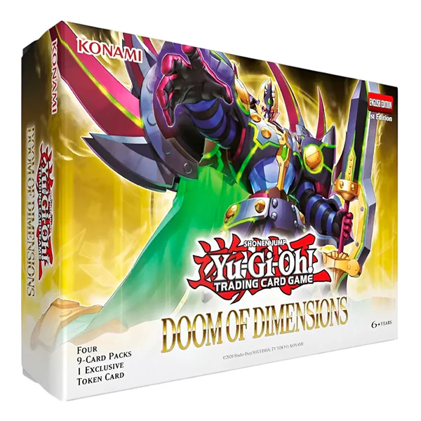 Yu-Gi-Oh! TCG "Doom of Dimensions" Token Box - ENGLISH