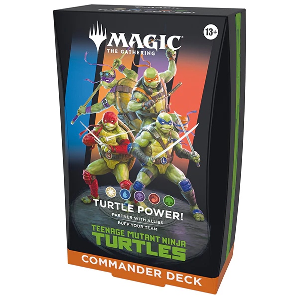 Magic The Gathering: Universes Beyond- Teenage Mutant Ninja Turtles Commander Deck