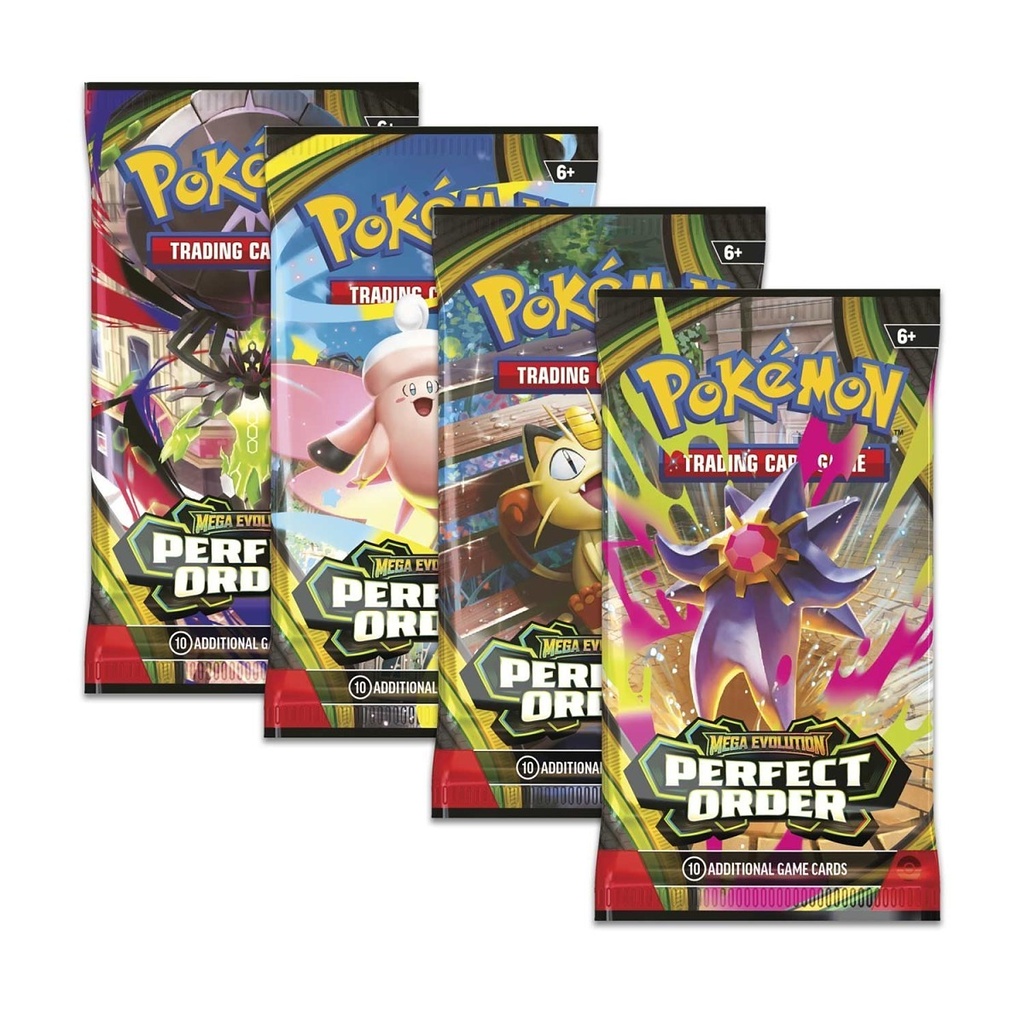 Pokémon TCG: Mega Evolution 3 - "Perfect Order" Booster. - ENGLISH
