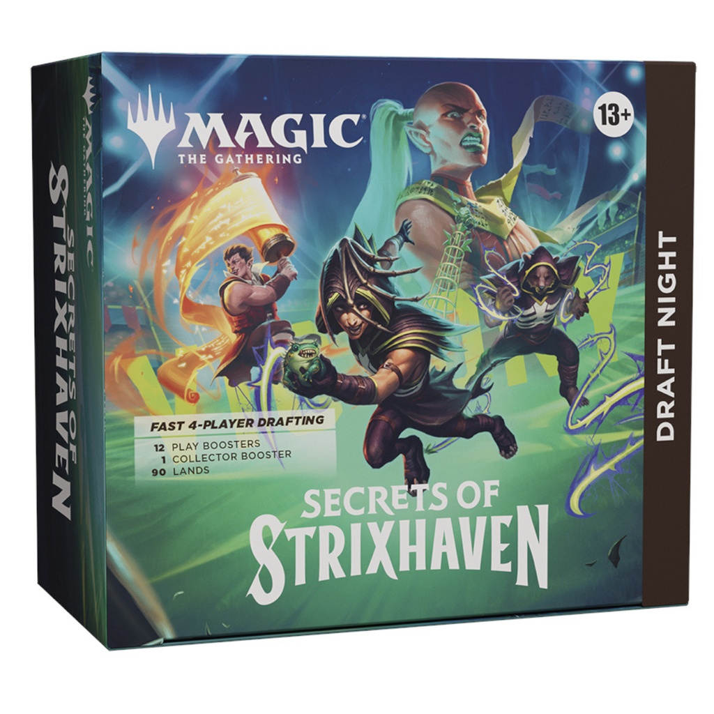 Magic the Gathering: "Secrets of Strixhaven" Draft Night. - ENGLISH-