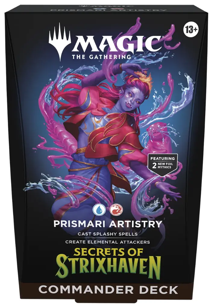 Magic the Gathering: "Secrets of Strixhaven" Commander Deck "Prismari Artistry" -ENGLISH-