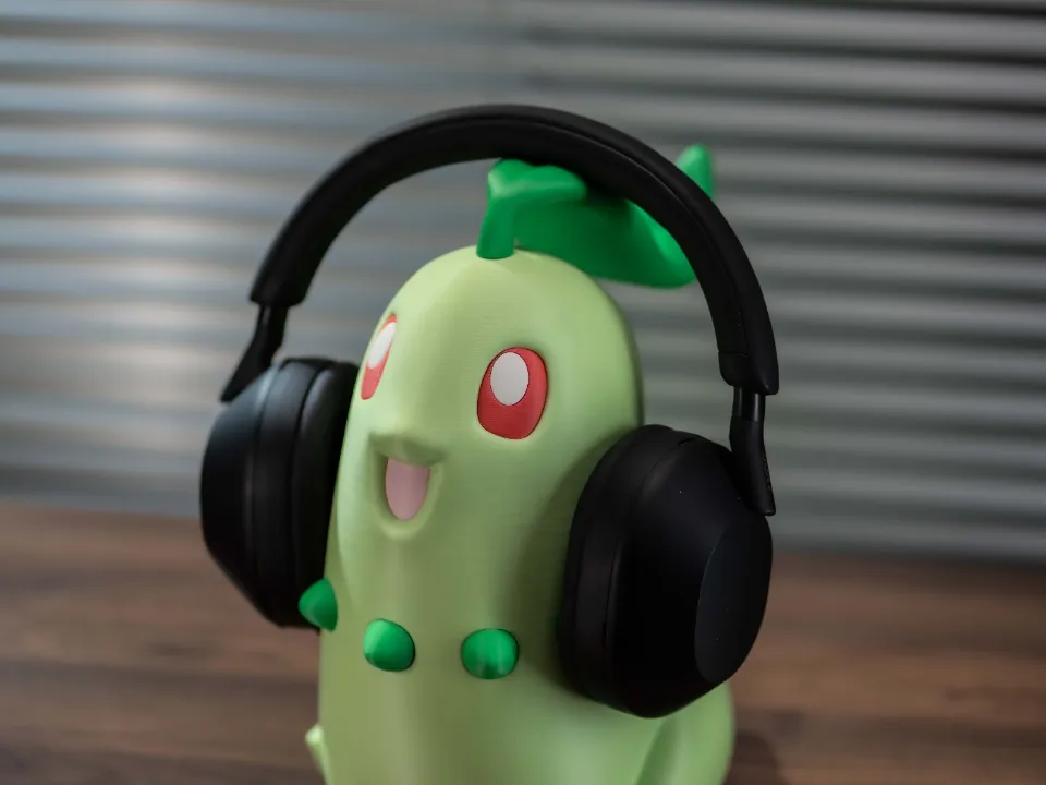 Chikorita Base para audifonos 3D