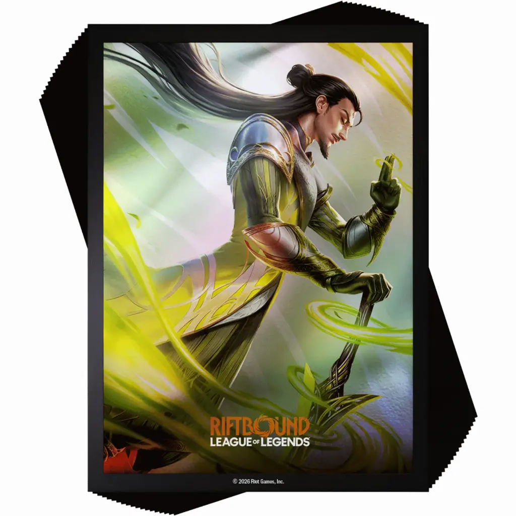 Card Sleeves: Riftbound- Unleashed- Master Yi, Wuju Master (100ct)