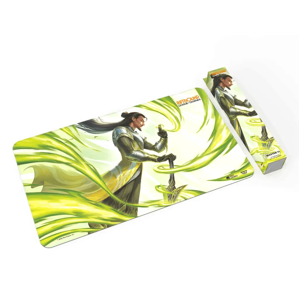 Playmat: Riftbound- Unleashed- Master Yi, Wuju Master
