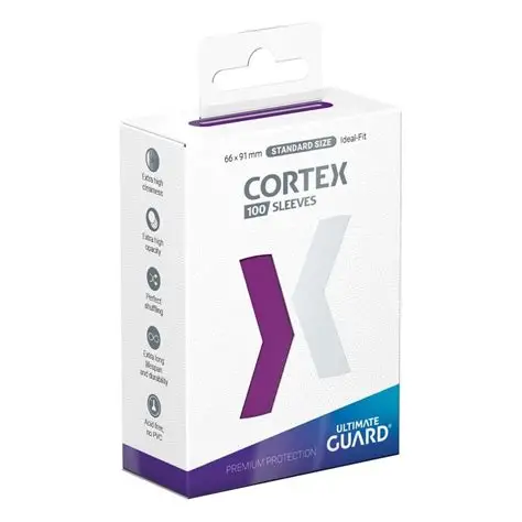 Ultimate Guard Cortex Sleeves Standard Size Purple 100ct.