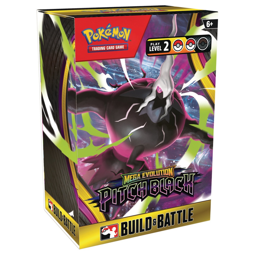 Pokémon TCG: Mega Evolution 5 - "Pitch Black" Build & Battle - SPANISH
