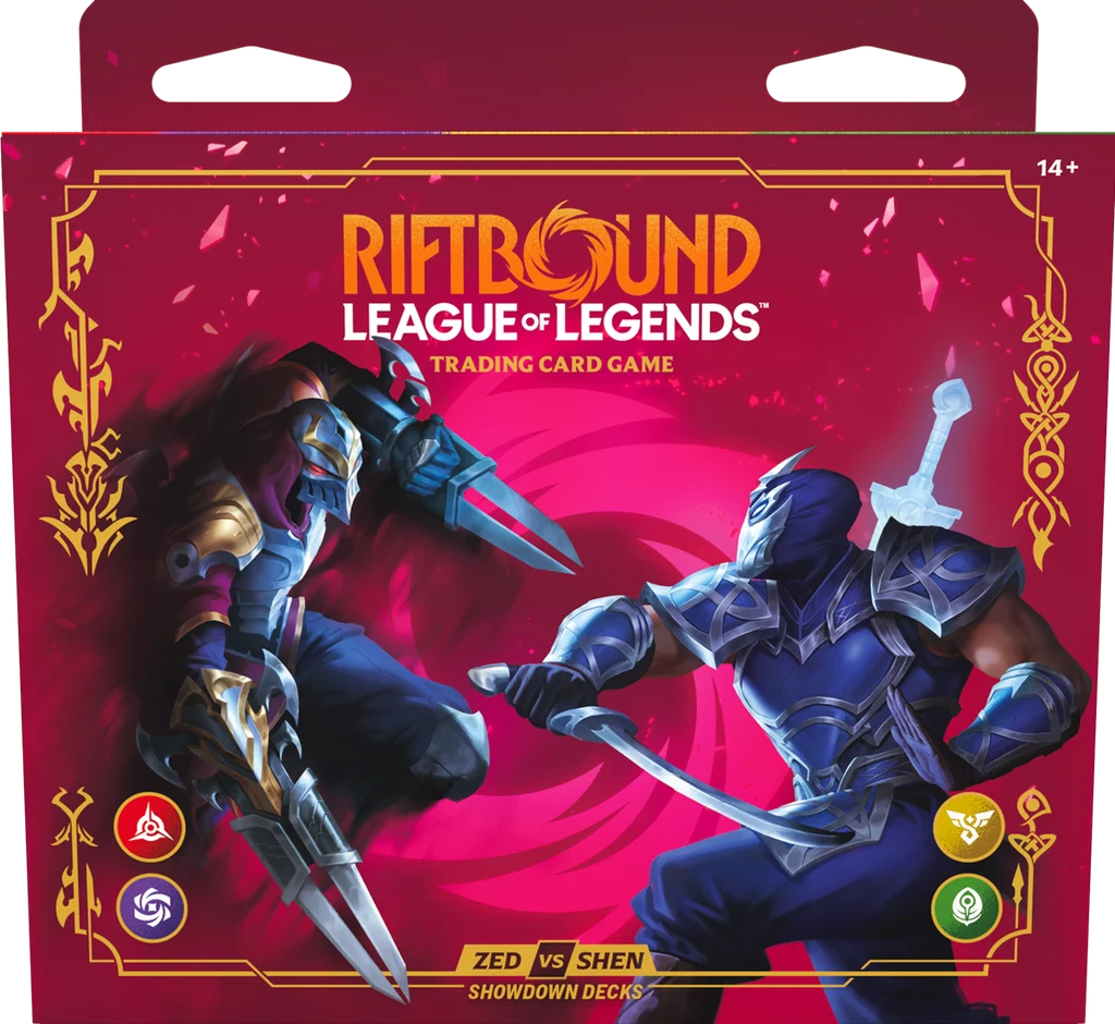 Riftbound TCG: Set 4- Vendetta- Showdown Decks - Zed vs Shen