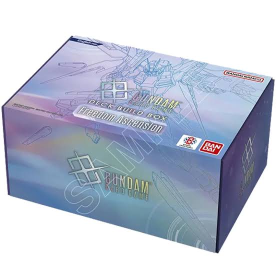 Gundam Card Game: Deck Build Box- 01 Freedom Ascension [SC01]