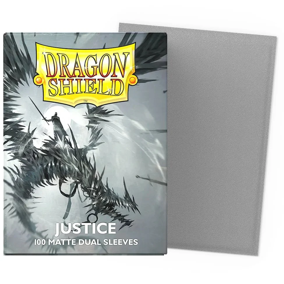 Dragon Shield Standard Sleeves Matte Dual - Justice -100ct