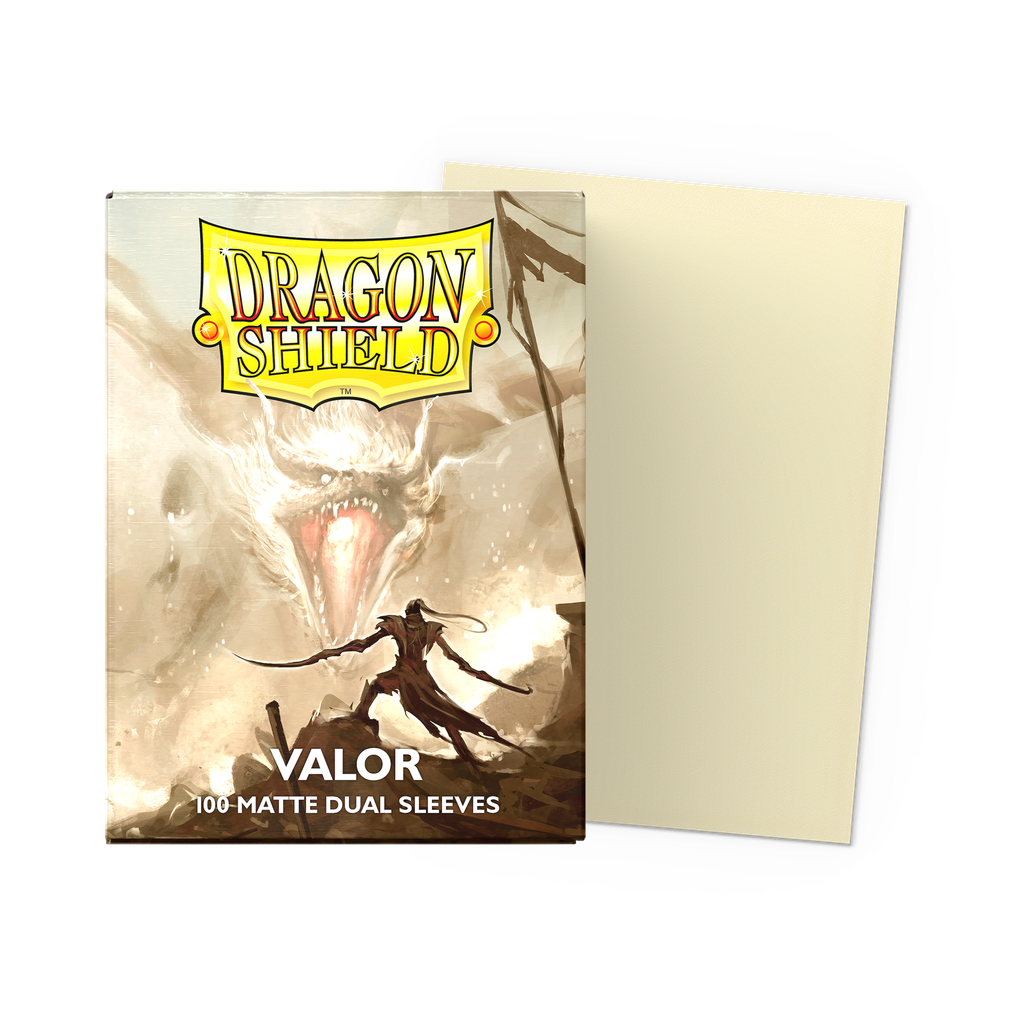 Dragon Shield: Valor - Matte Dual Standard Size Sleeves (100ct.) 