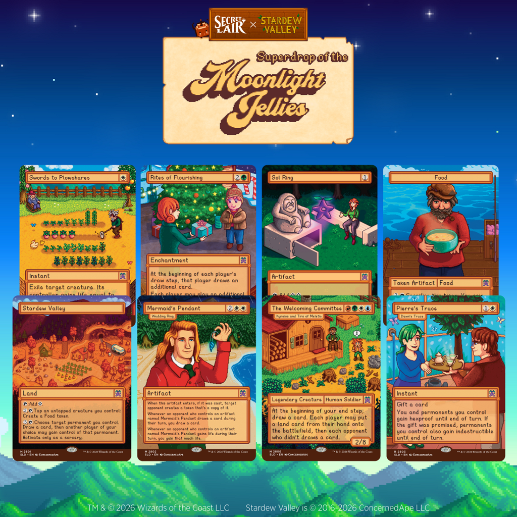 Magic the Gathering: Secret Lair x Stardew Valley: Welcome to Stardew Valley - Regular - ENGLISH