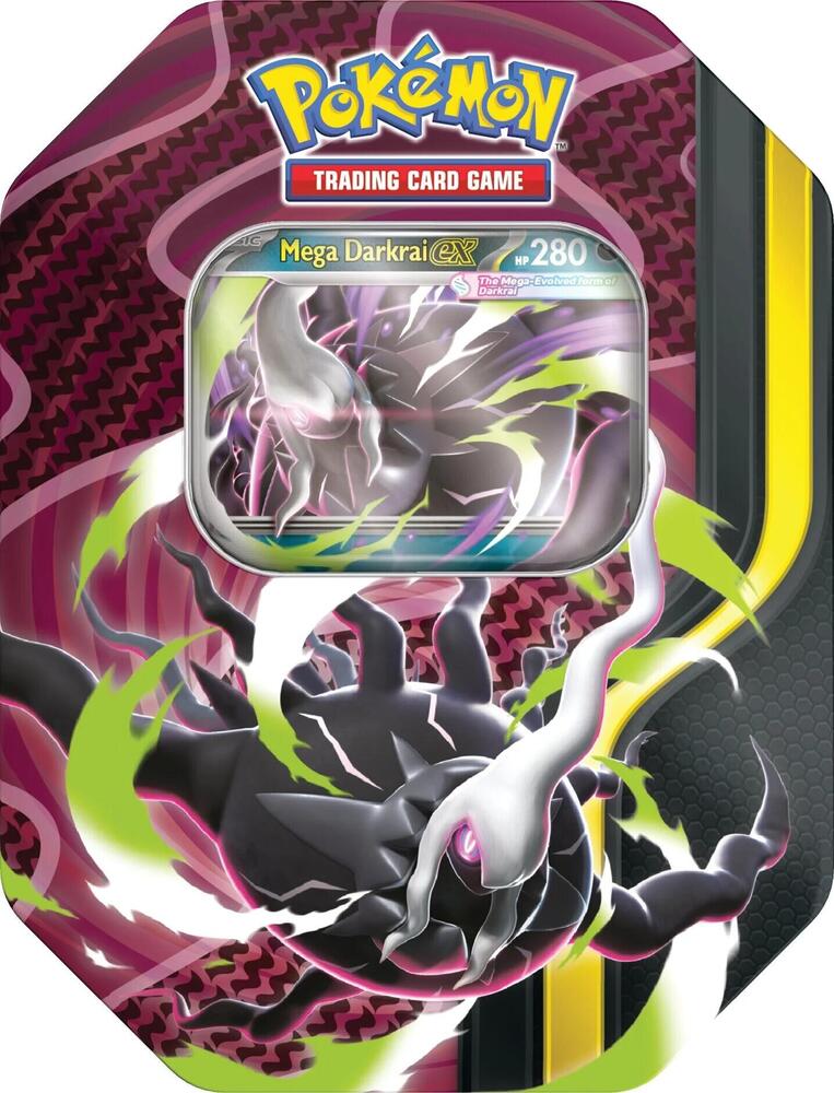 Pokemon TCG: Mega Forces Tin Mega Darkrai ex - ENGLISH- 