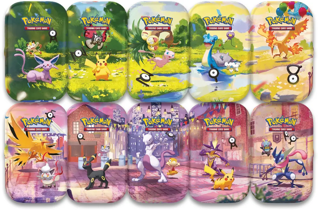 Pokémon TCG: 30th Celebration Mini Tin Display 10ct. - ENGLISH