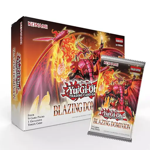 Yu-Gi-Oh! TCG "Blazing Dominion" Token Box - ENGLISH
