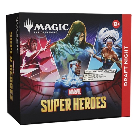 Magic the Gathering: "Marvel Super Heroes" Draft Night. - ENGLISH