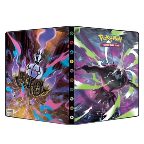 Ultra Pro Mega Evolution - Pitch Black 9-Pocket Portfolio for Pokémon